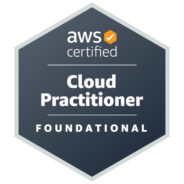 Amazon Web Services Training and Certification badge